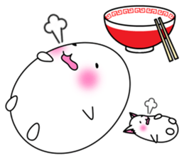 Shiromaru & Chibimaru 2 sticker #10931406