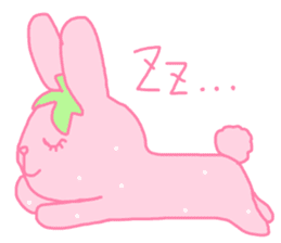 fruit rabbits sticker #10931457