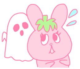 fruit rabbits sticker #10931459