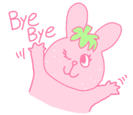 fruit rabbits sticker #10931461