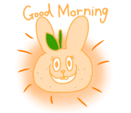 fruit rabbits sticker #10931468