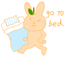 fruit rabbits sticker #10931472