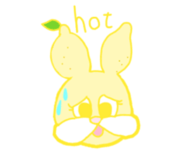 fruit rabbits sticker #10931487