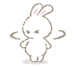 The soft bunny sticker #10932364