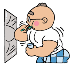 Bath Favorite Middle Age sticker #10932501