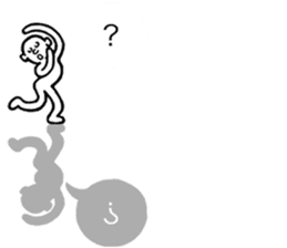 Balloon Kageotto kun sticker #10932824