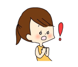 Cute mommy stickers sticker #10933123