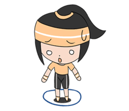 Aerobic Girl & Yoga Lady sticker #10933551