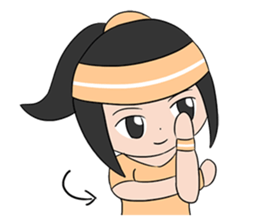 Aerobic Girl & Yoga Lady sticker #10933554