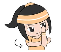 Aerobic Girl & Yoga Lady sticker #10933554