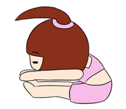 Aerobic Girl & Yoga Lady sticker #10933562