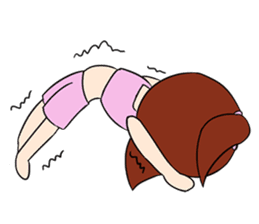 Aerobic Girl & Yoga Lady sticker #10933565