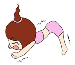 Aerobic Girl & Yoga Lady sticker #10933566