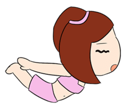 Aerobic Girl & Yoga Lady sticker #10933568