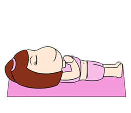 Aerobic Girl & Yoga Lady sticker #10933572