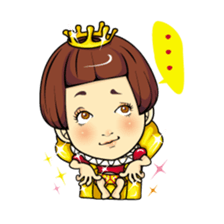 Changing clothes Momo-chan 6 sticker #10933750