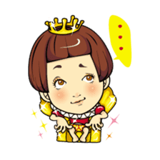 Changing clothes Momo-chan 6 sticker #10933750