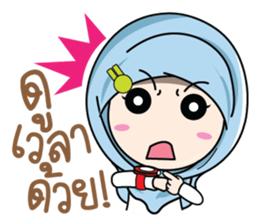 Muslim cute. sticker #10933776