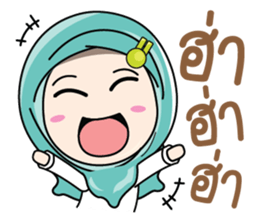 Muslim cute. sticker #10933793