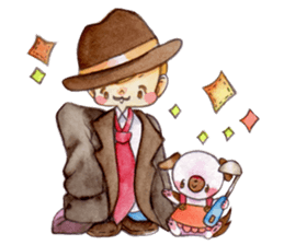 Roy & Leon3 Eng ver. sticker #10934088