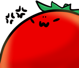 A tomato which has many expressions. sticker #10934098