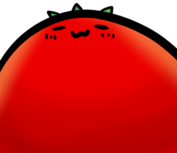 A tomato which has many expressions. sticker #10934102