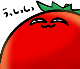 A tomato which has many expressions. sticker #10934109