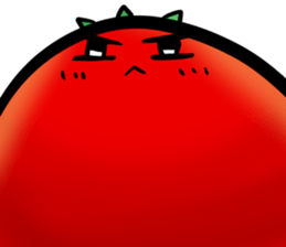 A tomato which has many expressions. sticker #10934113