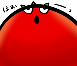 A tomato which has many expressions. sticker #10934115