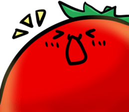 A tomato which has many expressions. sticker #10934120