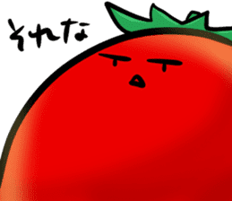 A tomato which has many expressions. sticker #10934121