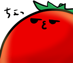 A tomato which has many expressions. sticker #10934123