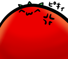 A tomato which has many expressions. sticker #10934126