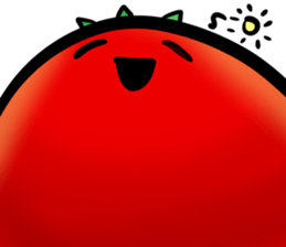 A tomato which has many expressions. sticker #10934127