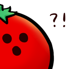 A tomato which has many expressions. sticker #10934128