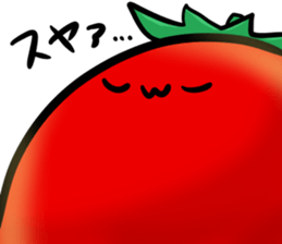 A tomato which has many expressions. sticker #10934132