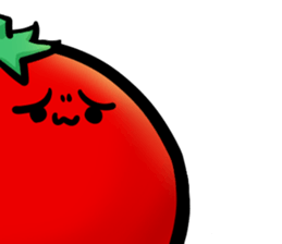 A tomato which has many expressions. sticker #10934134