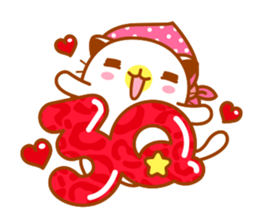 Niu Niu Cat 13 sticker #10934215