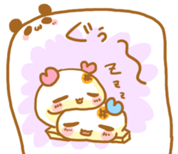 Mochiko&Mochio  Love Love ver. sticker #10934233