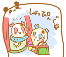 Mochiko&Mochio  Love Love ver. sticker #10934236