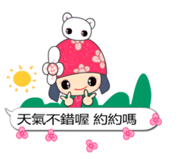 I love Flower Fairy 1 sticker #10934291