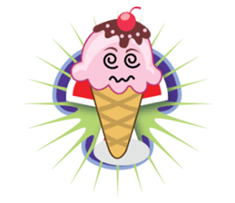 Delicious Cone Ice Cream sticker #10934439