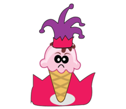 Delicious Cone Ice Cream sticker #10934450