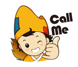 I'm Dan-Q. Dan-Q is me! sticker #10934746