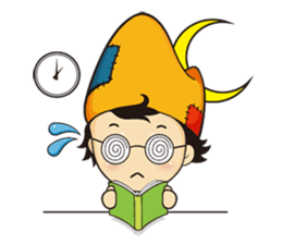 I'm Dan-Q. Dan-Q is me! sticker #10934773