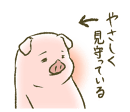 The world of the pig. 2 sticker #10934869