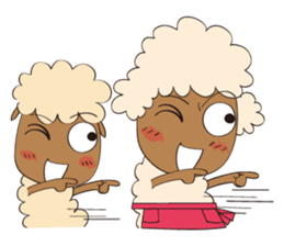 Amazing Sheep: The Family!! sticker #10935377