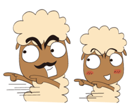 Amazing Sheep: The Family!! sticker #10935378