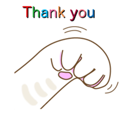 Cat's paw pads vol.1 sticker #10936144