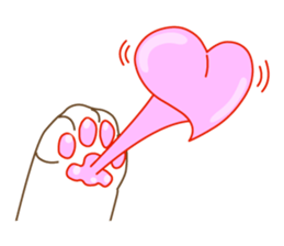 Cat's paw pads vol.1 sticker #10936146